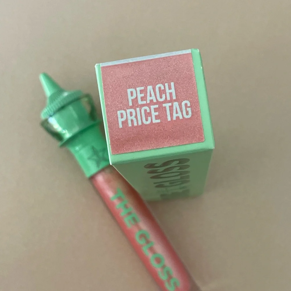 Jeffree Star Lip Gloss - PEACH PRICE TAG